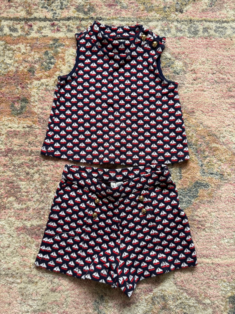 Janie and Jack sailboat set